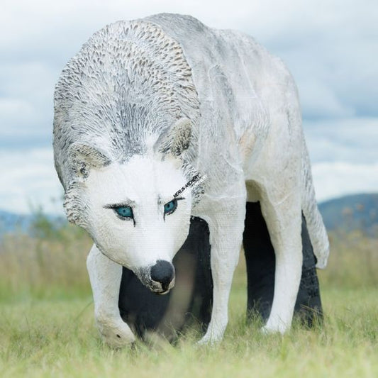 101054 Wildcrete 3D Target - Wolf White