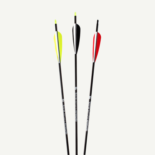 Penthalon Carbon Arrows 40821 Slim Line Black Fletches